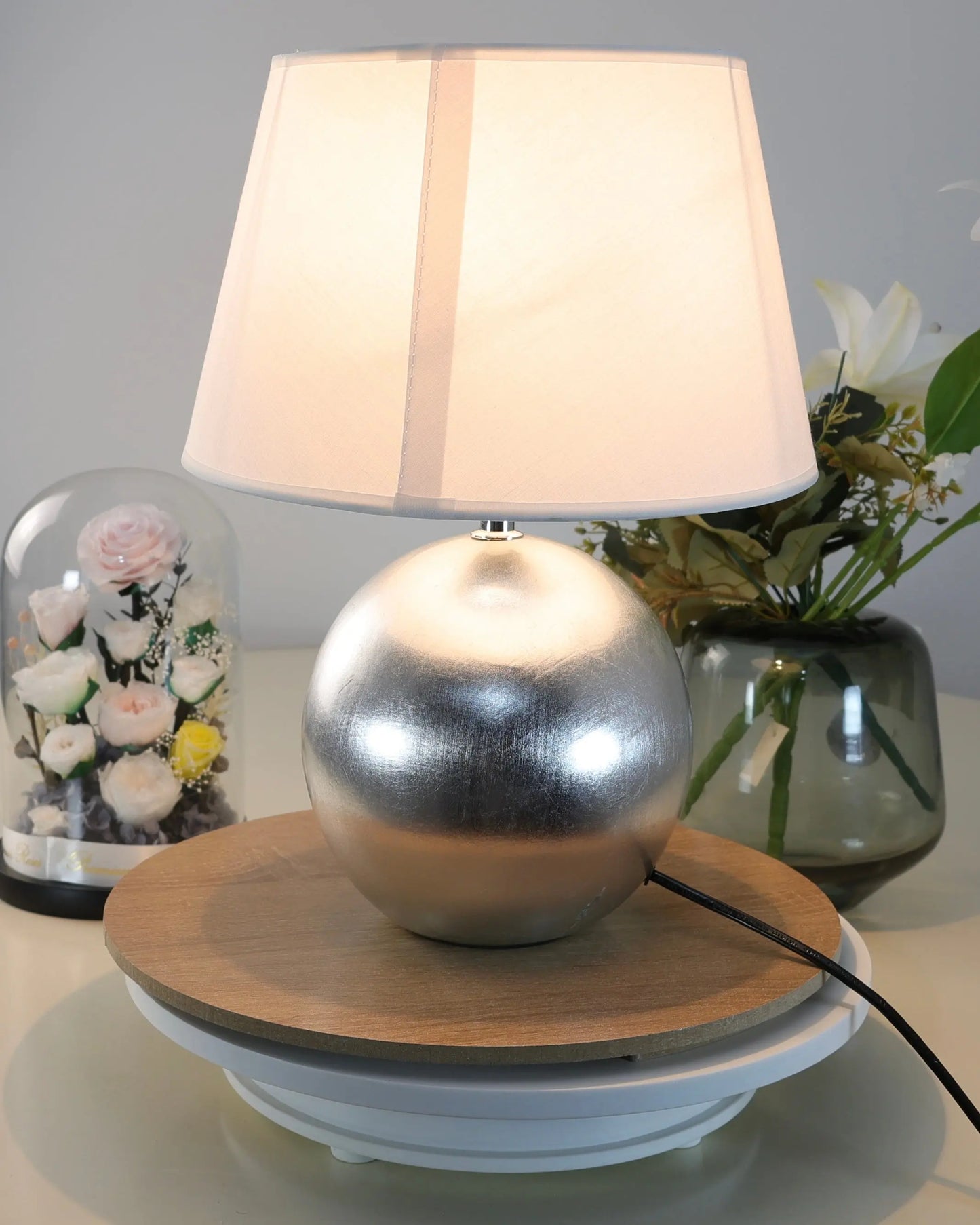 lampe sphère Bol brillant