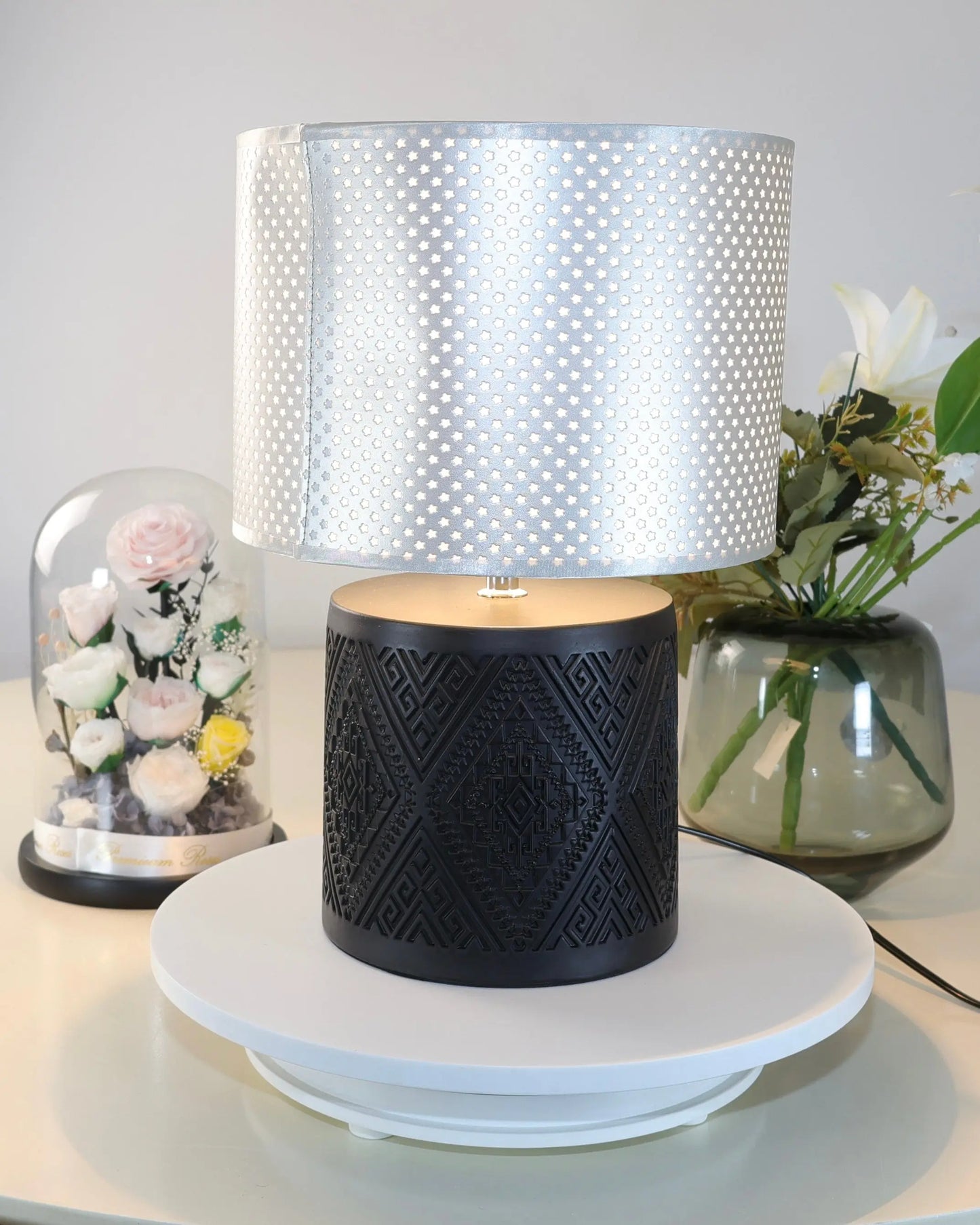 lampe forme Bol brillant