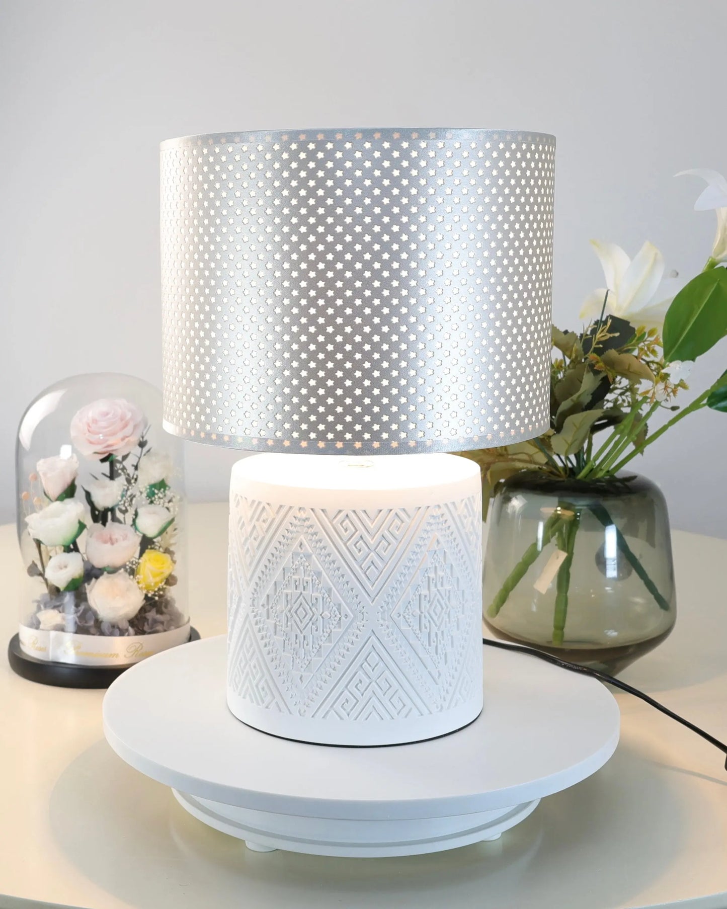 lampe forme Bol brillant