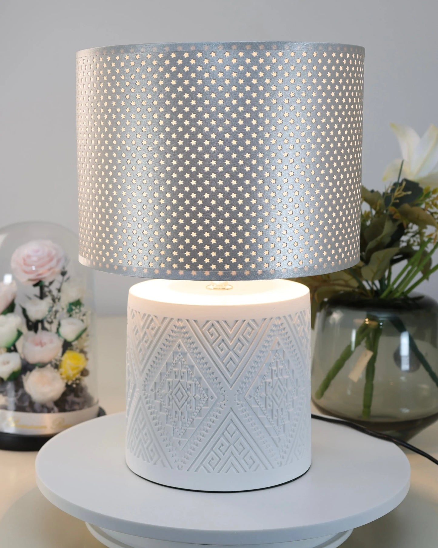 lampe forme Bol brillant
