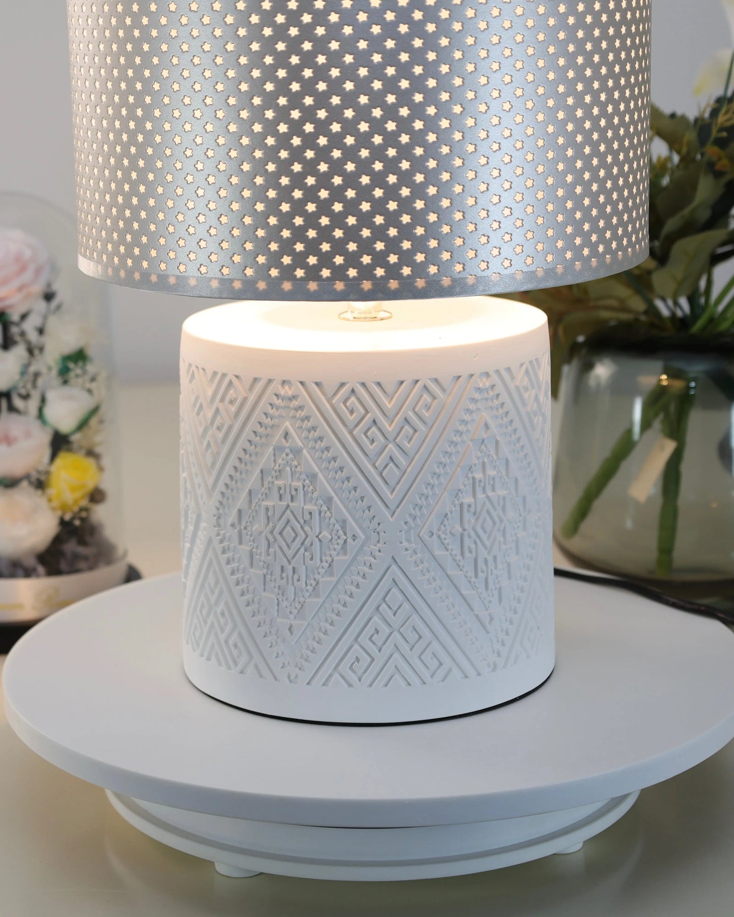 lampe forme Bol brillant