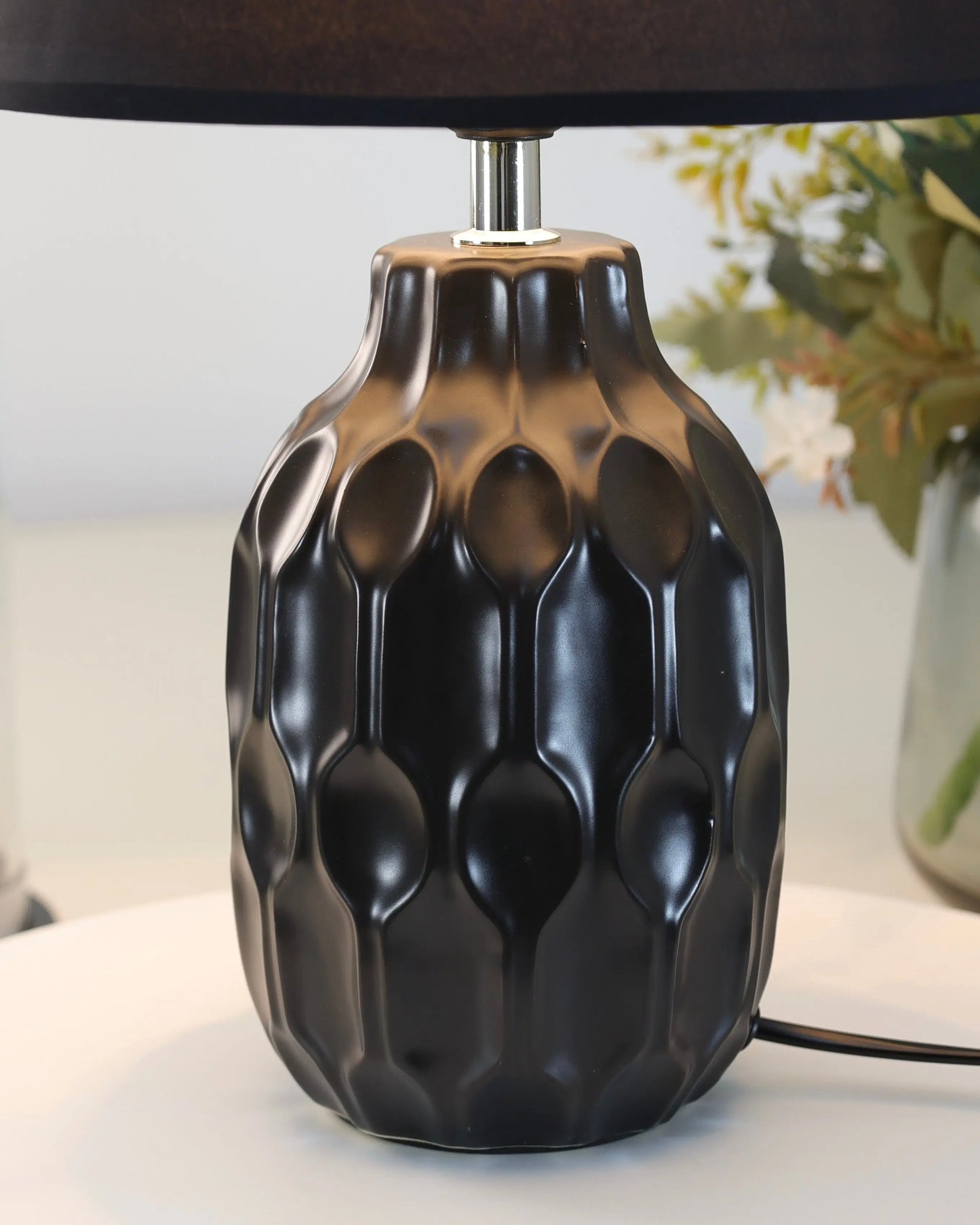 lampes en forme structuré Bol brillant