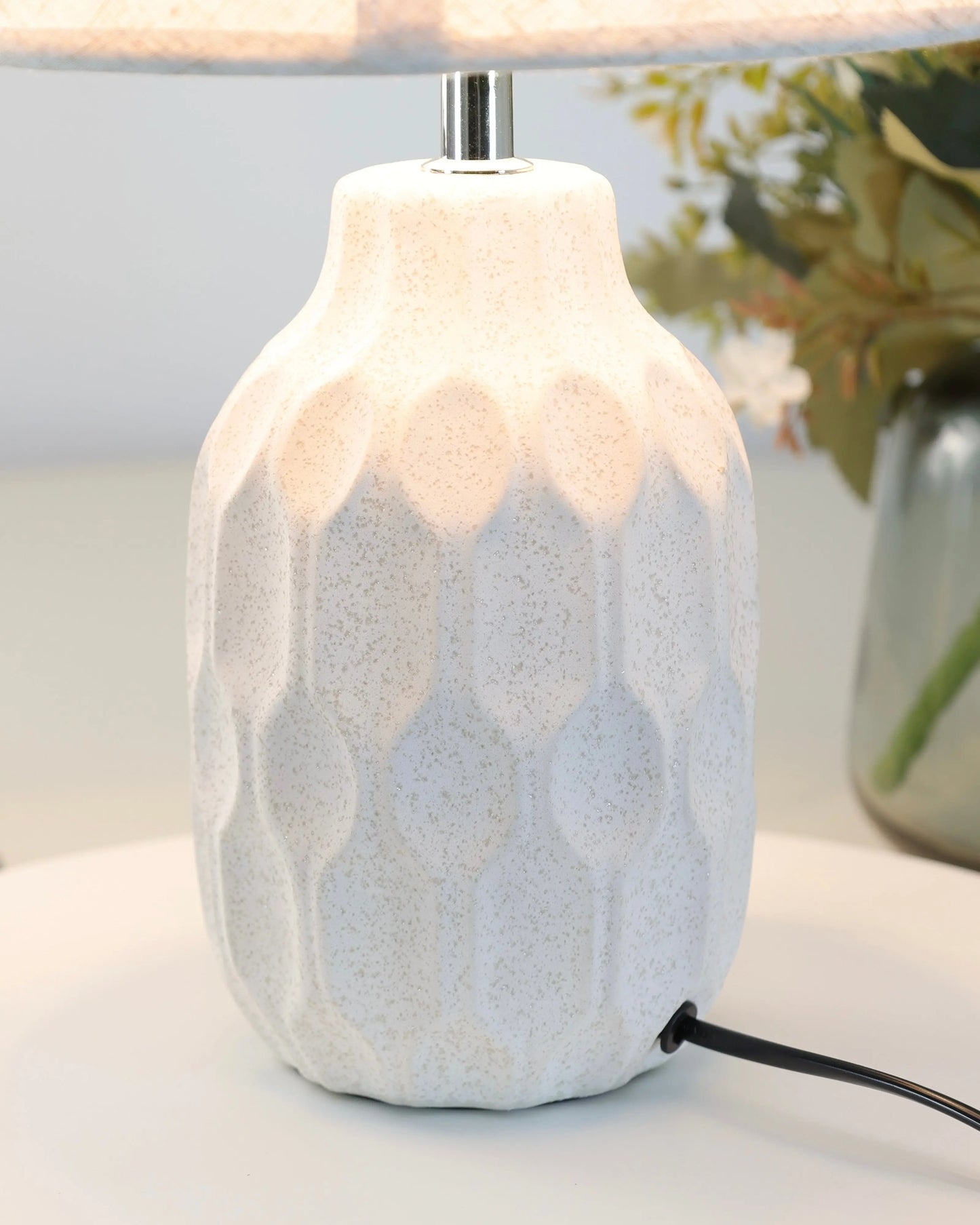 lampes en forme structuré Bol brillant