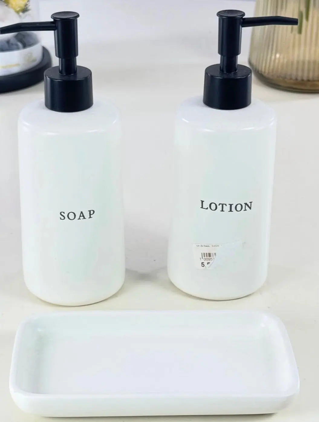 Set de bain lotion and soap Bol brillant