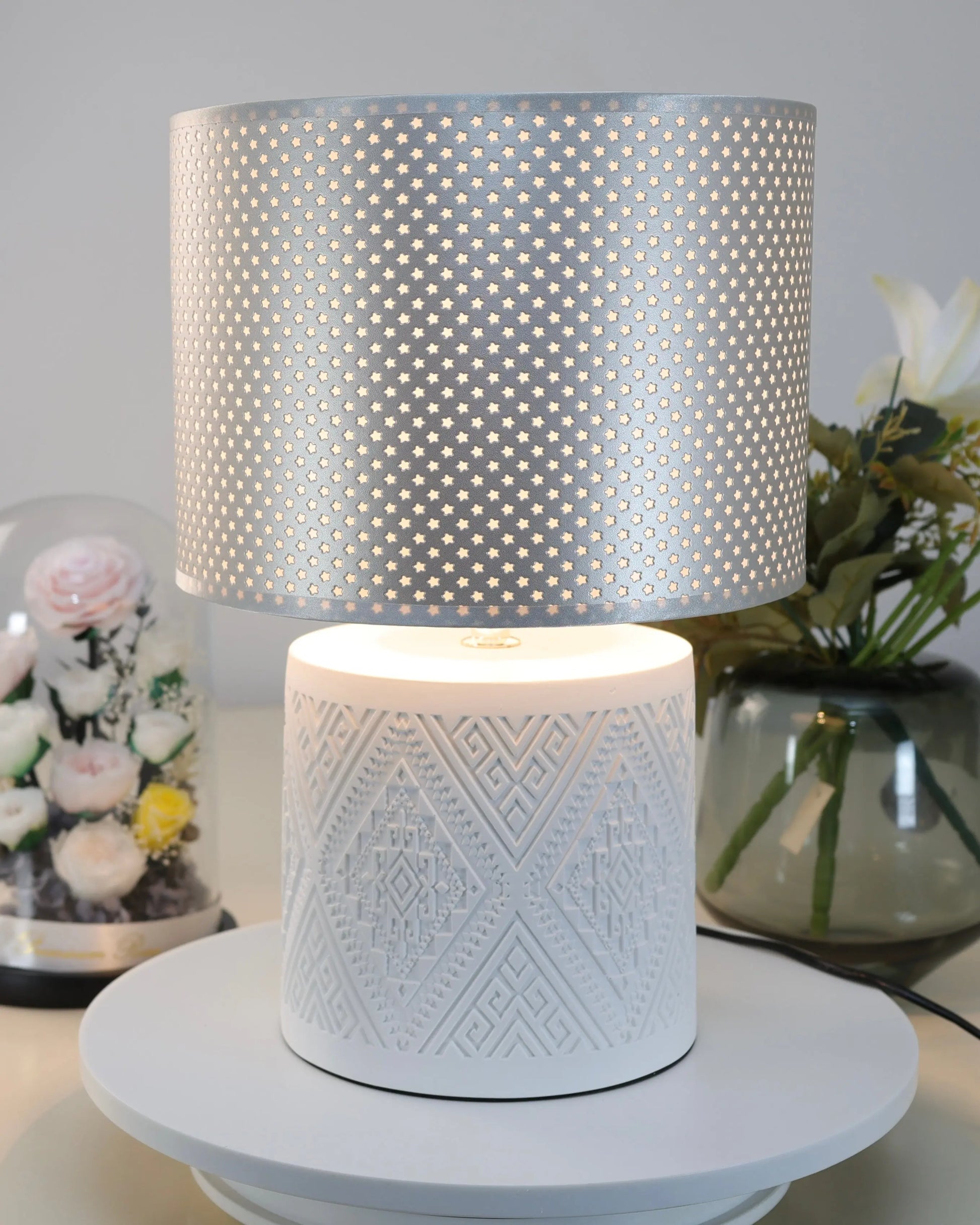 lampe forme Bol brillant