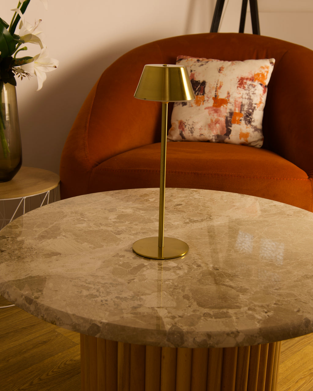 Lampe en métal tactile – 2 modèles