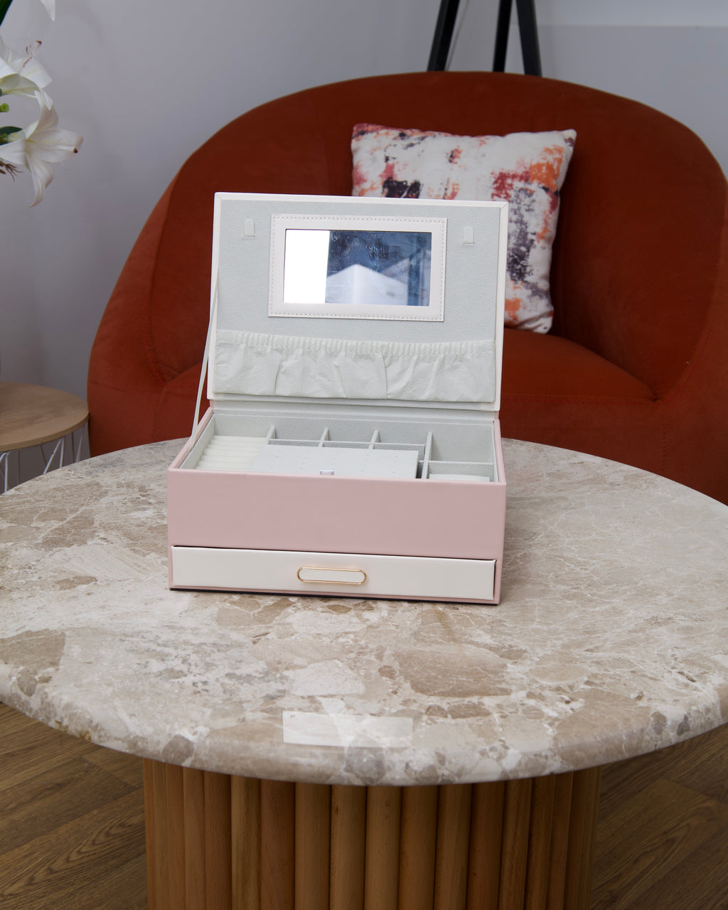 Boîte à bijoux papillon