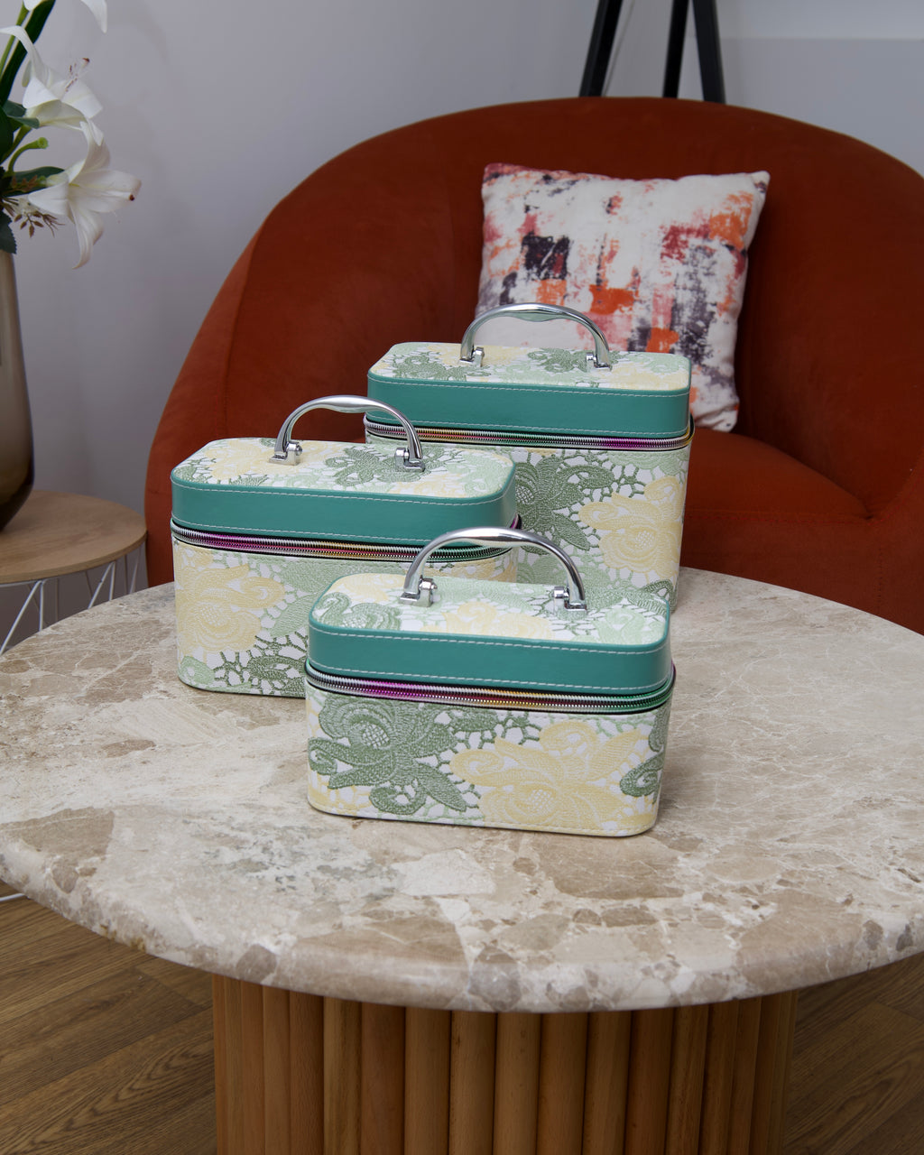 Boîte à bijoux 3 pièces