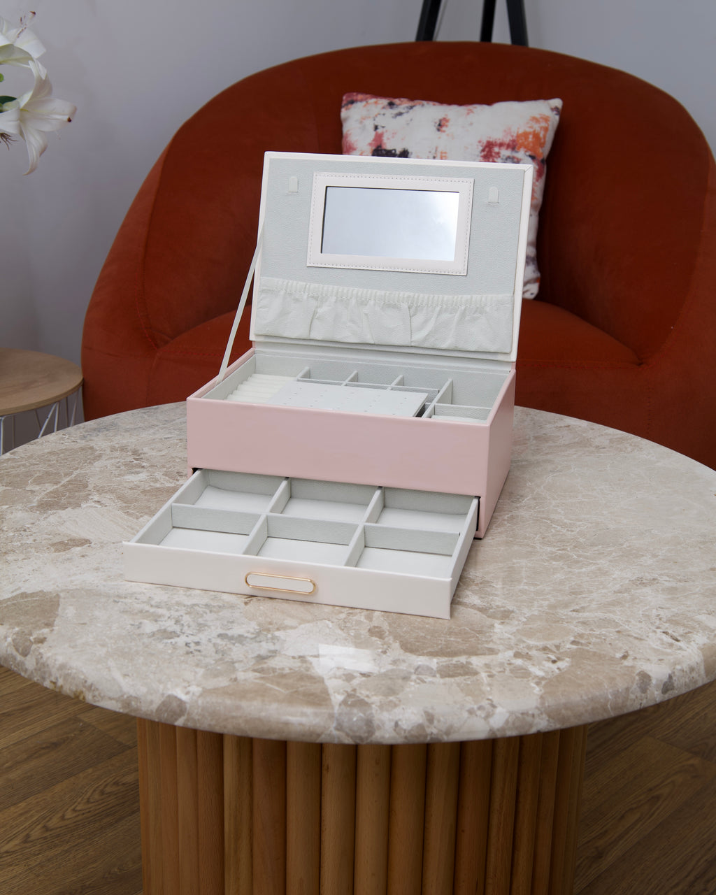 Boîte à bijoux papillon