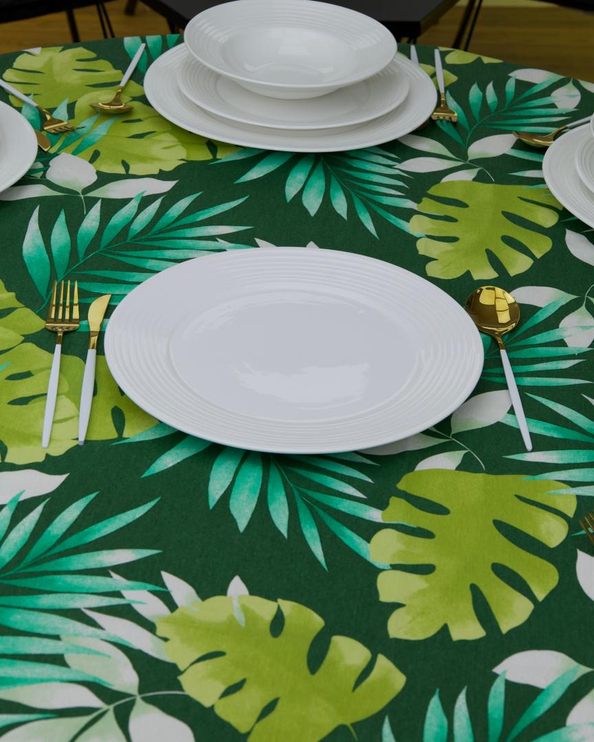 Service de Table en Porcelaine – 21 Pièces/ traits horizontaux