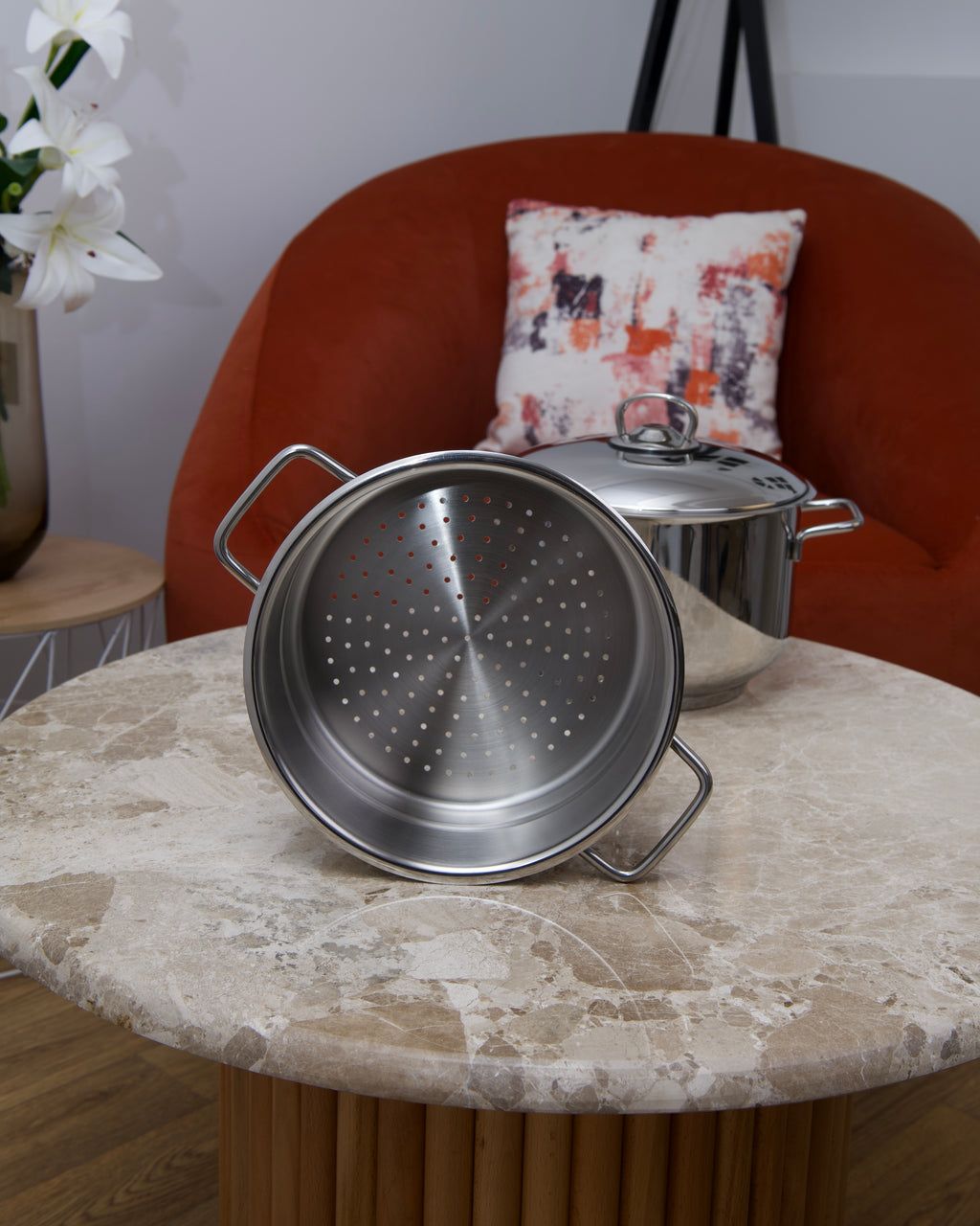 Couscoussier en acier inoxydable 18/10