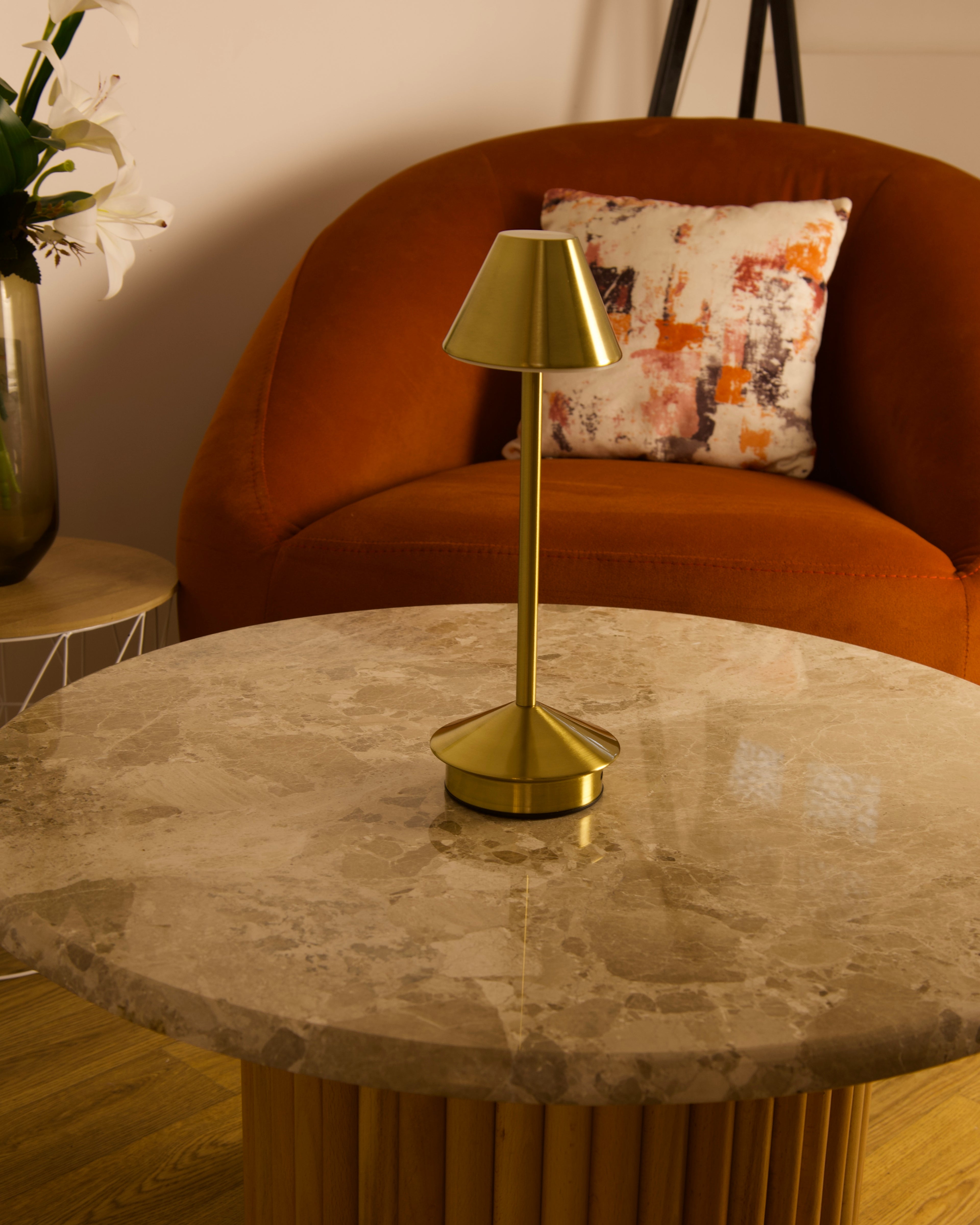 Lampe en métal tactile – 2 modèles