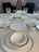 Service blanc en porcelaine ; FANGQI
