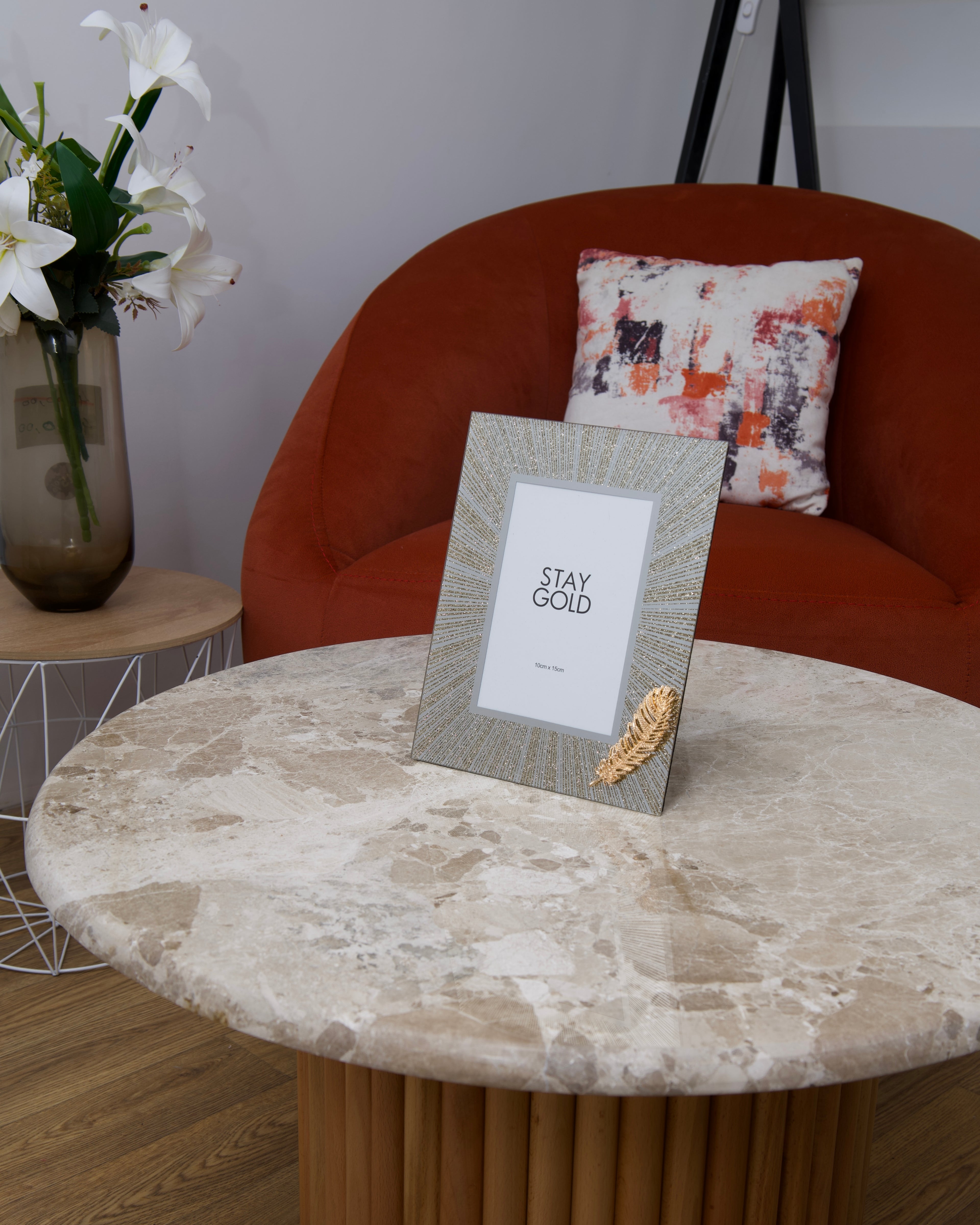 Lot de boîtes et cadre en verre miroir brillant ✨/ motif plume