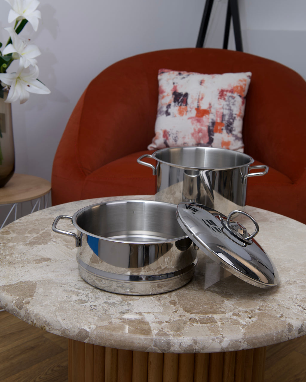 Couscoussier en acier inoxydable 18/10