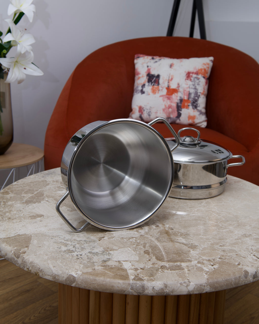 Couscoussier en acier inoxydable 18/10