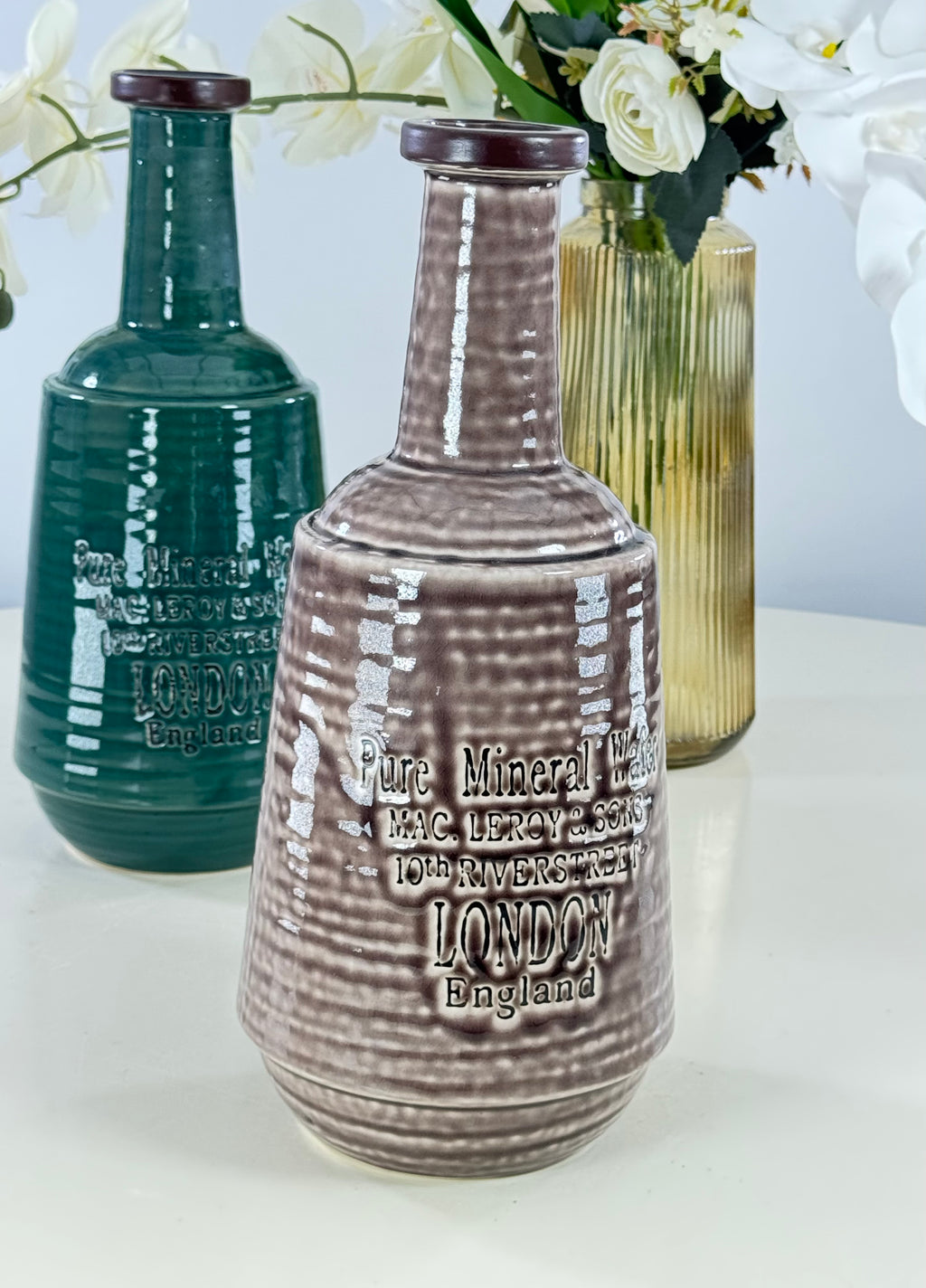 Vase London Bol brillant