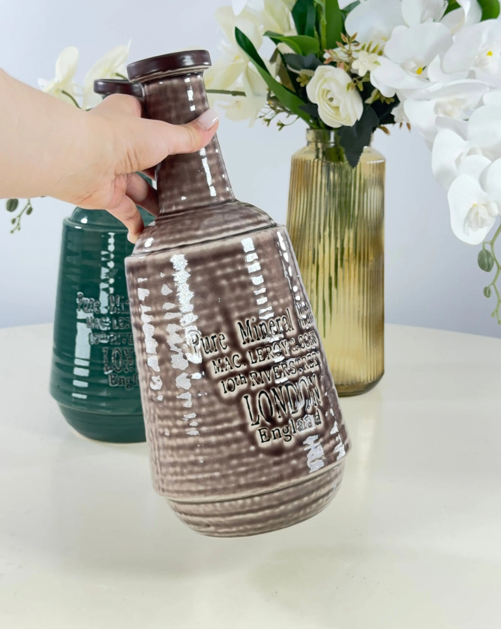 Vase London Bol brillant