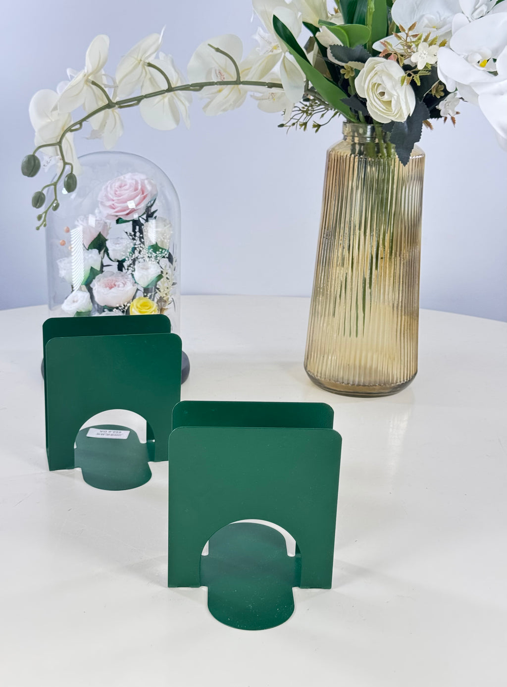 Porte-serviettes vert Bol brillant