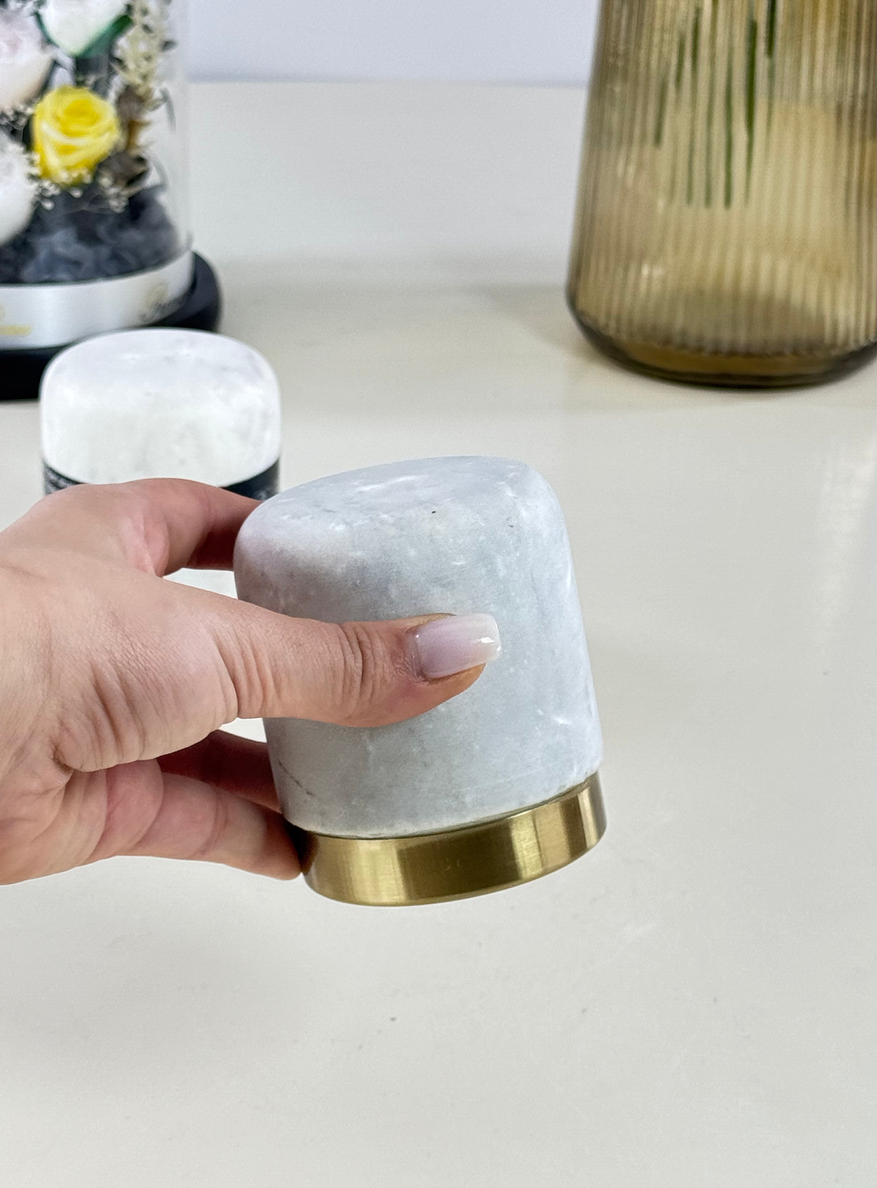 Salière &poivrière Bol brillant