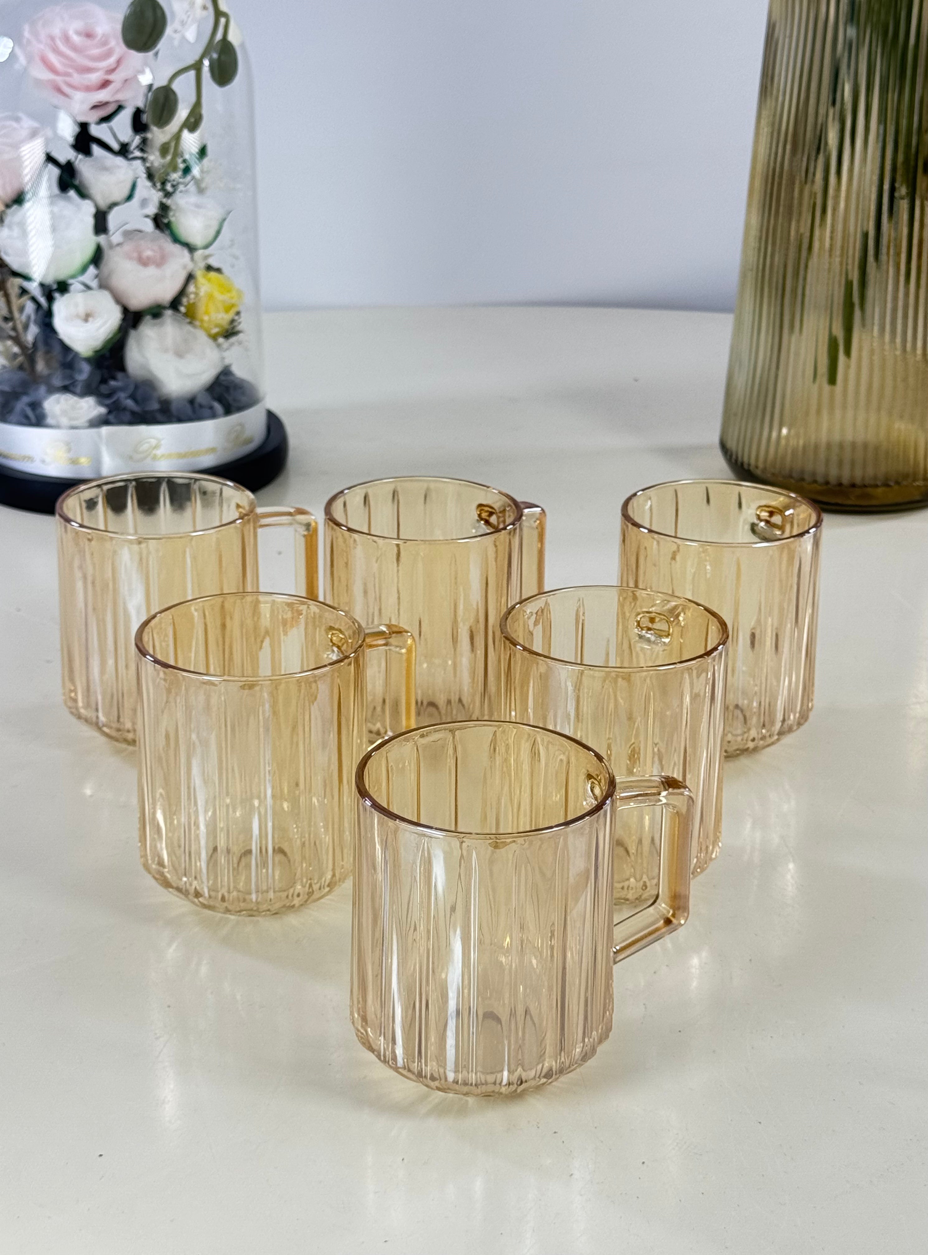 verres shop miel Bol brillant