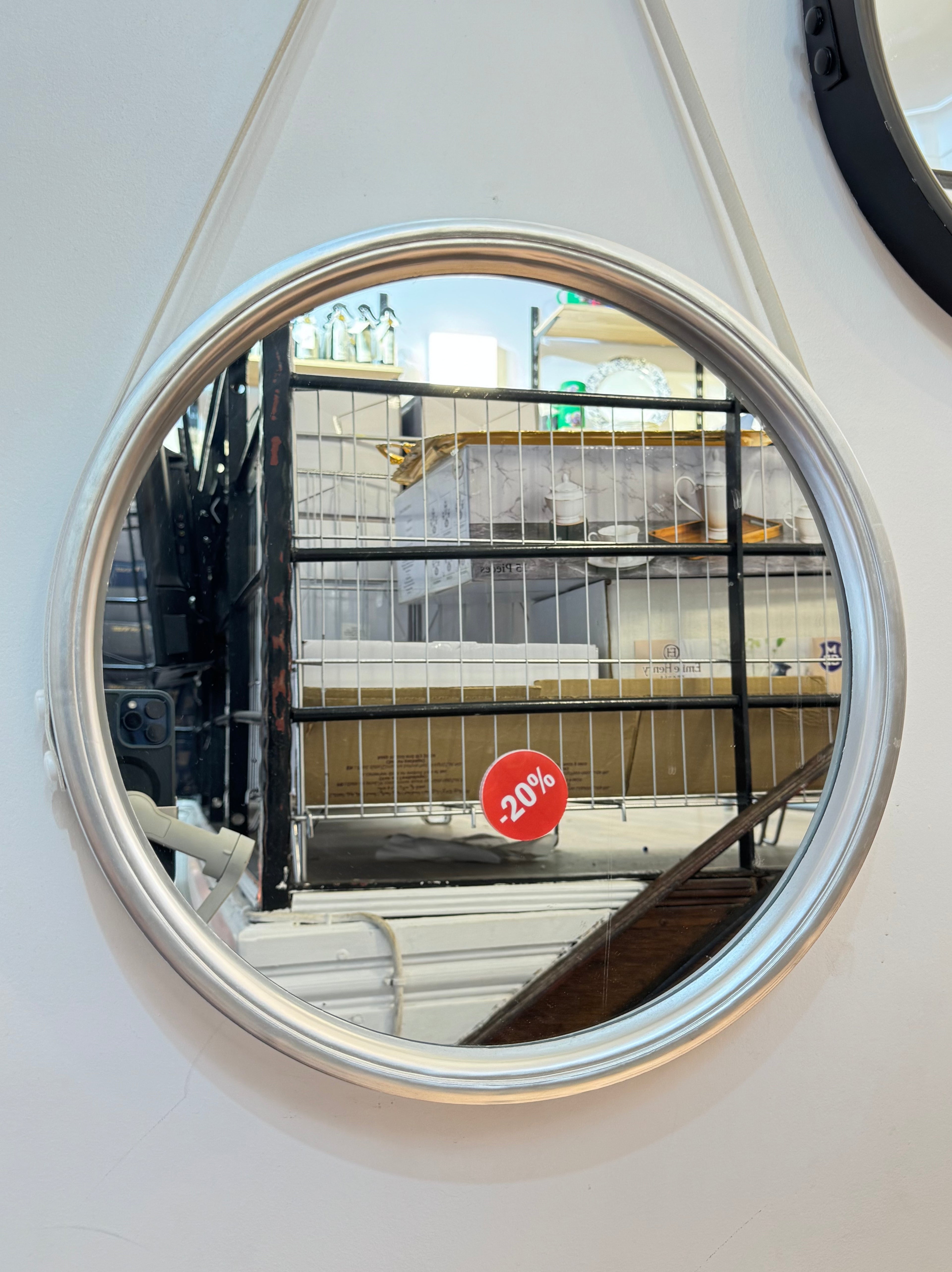 Miroir corde Bol brillant