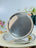 plateau rond en inox avec motif 45cm 50cm 55cm Bol brillant