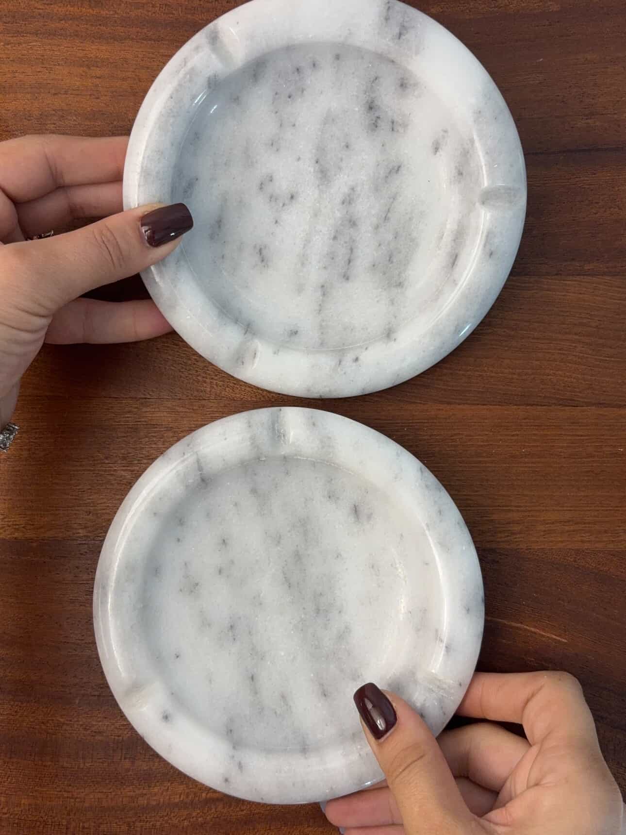 Cendrier en Onyx Blanc de Guelma