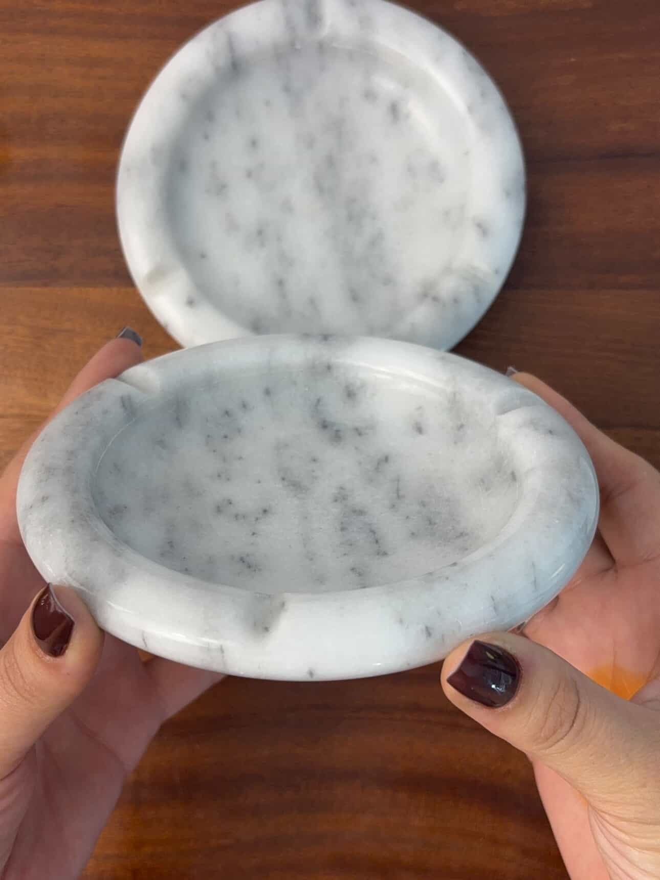 Cendrier en Onyx Blanc de Guelma