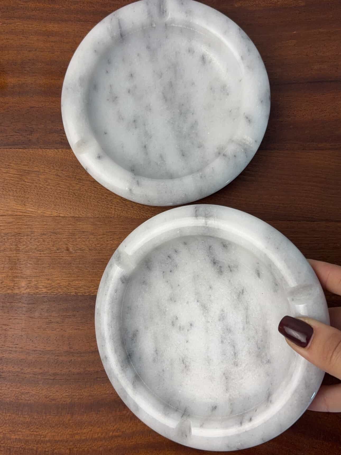 Cendrier en Onyx Blanc de Guelma