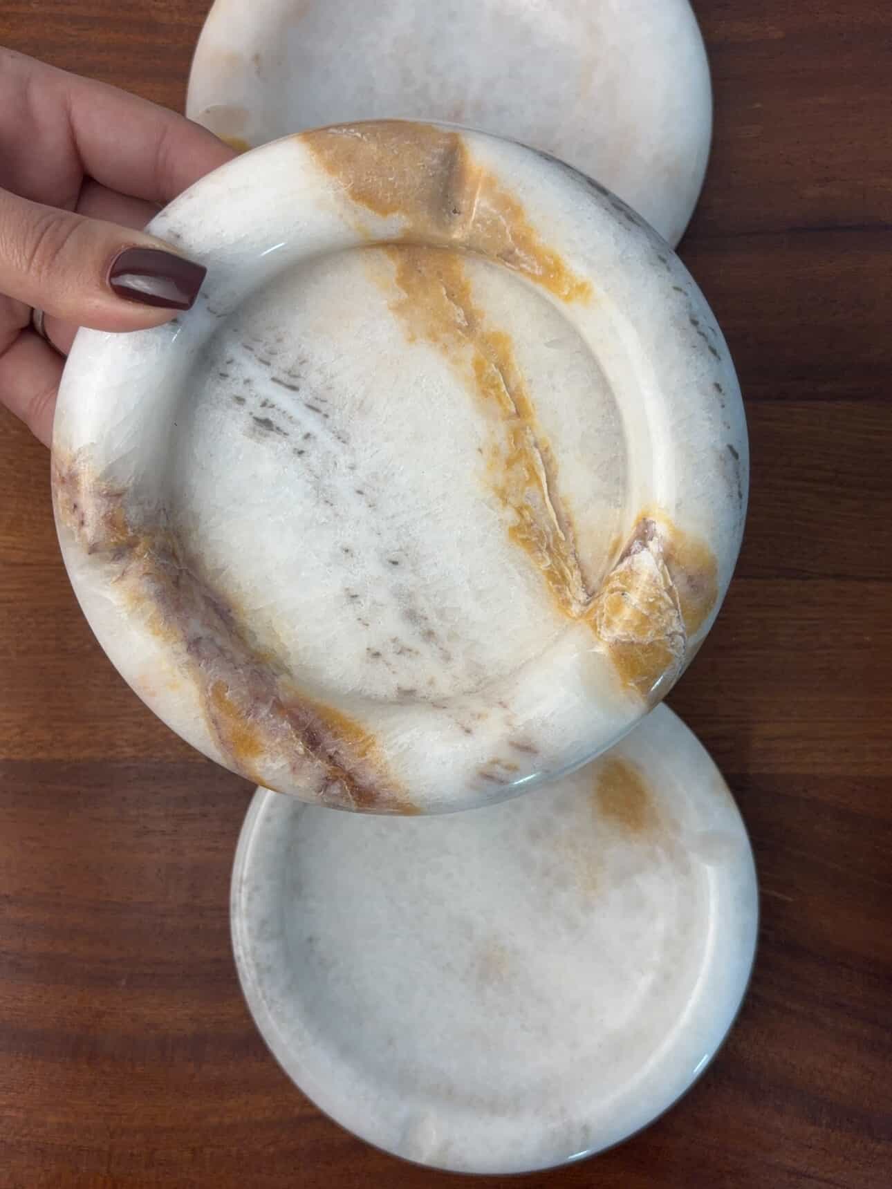 Cendrier en Onyx Marron de Tébessa