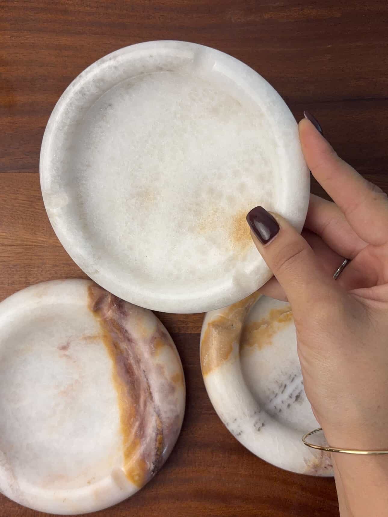 Cendrier en Onyx Marron de Tébessa